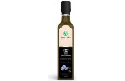 Green Idea Potravinový olej Lněný 250 ml